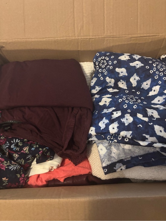 Lane Bryant Tops - Lane Bryant Blue and Burgundy Mixed Tops Mystery Box